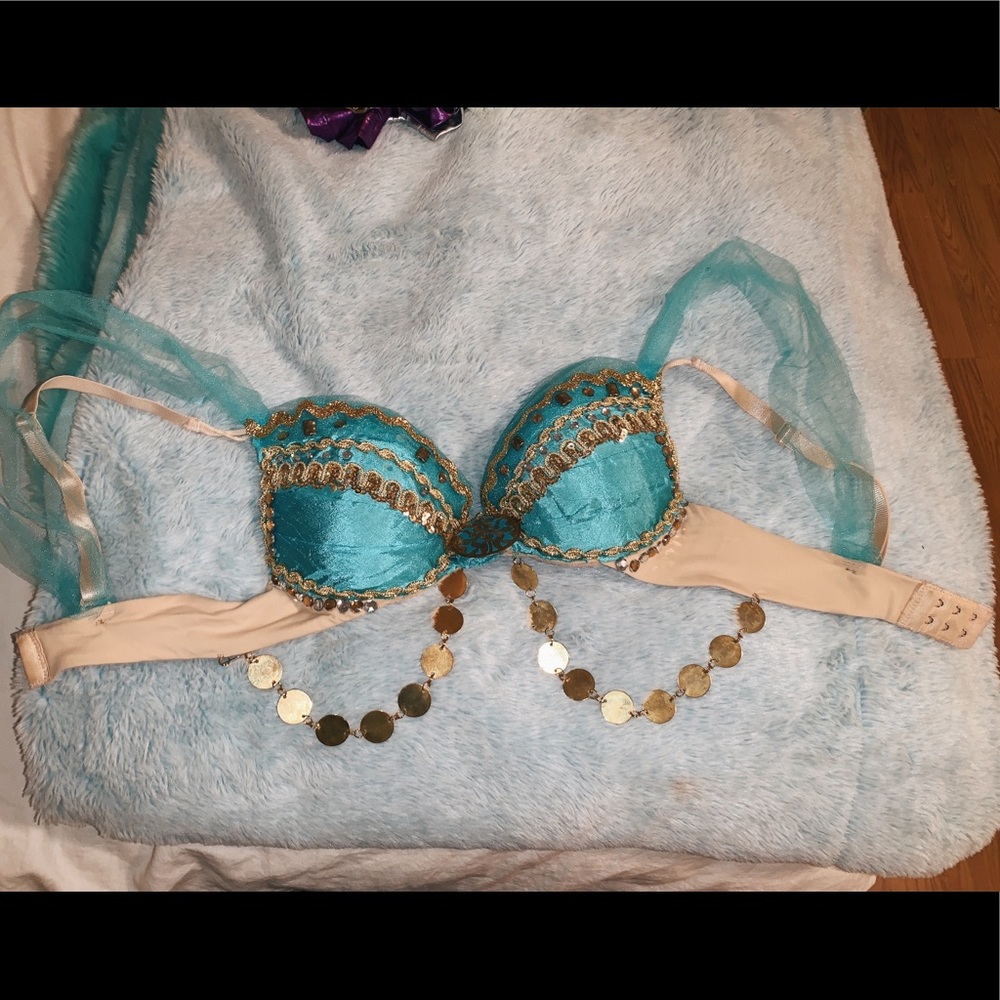 Princess Jasmine festival rave bra